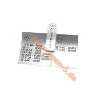 SET - ECE Regulation - E standard - Aluminium foil - from...