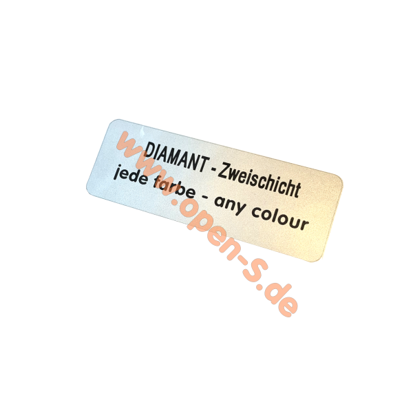 Schild Lackcode - VW - Diamant Zweischicht - ALLE FARBEN