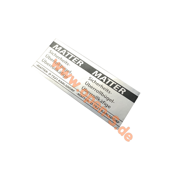 MATTER Herstellersignet -  klein