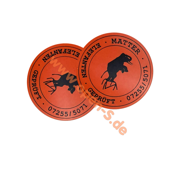 MATTER Herstellersignet - Elefanten geprüft - Paar