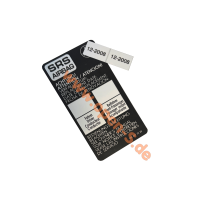 MB - Warnschild Verfallsdatum Airbag