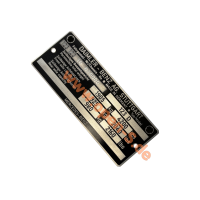 MB w123 Typenschild individuell - Aluminium