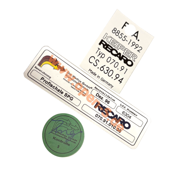 SET - RECARO - Wethje - Profischale SPG - individuelle