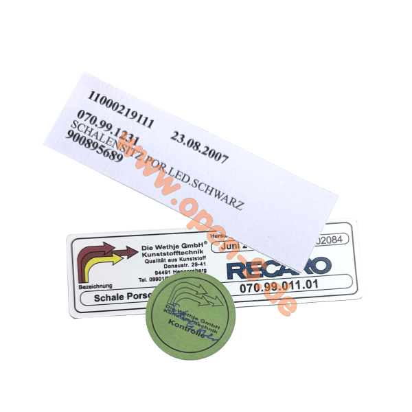 SET - RECARO - Wethje - späte Jahre - individuell