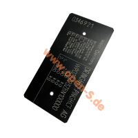 Plaque signalétique individuelle en aluminium - Transaxel 924 - 944 - 968